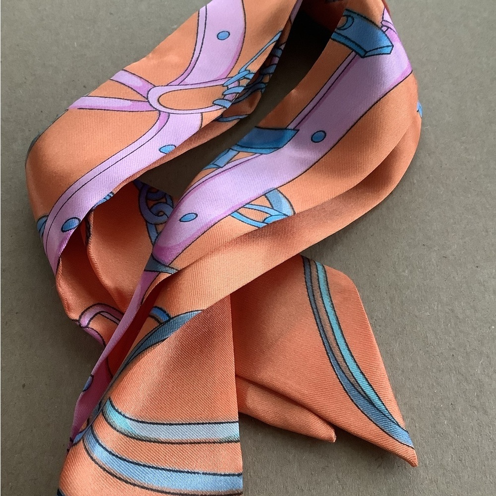Skinny scarf/wrist wrap/hair tie - Picture 3 of 7